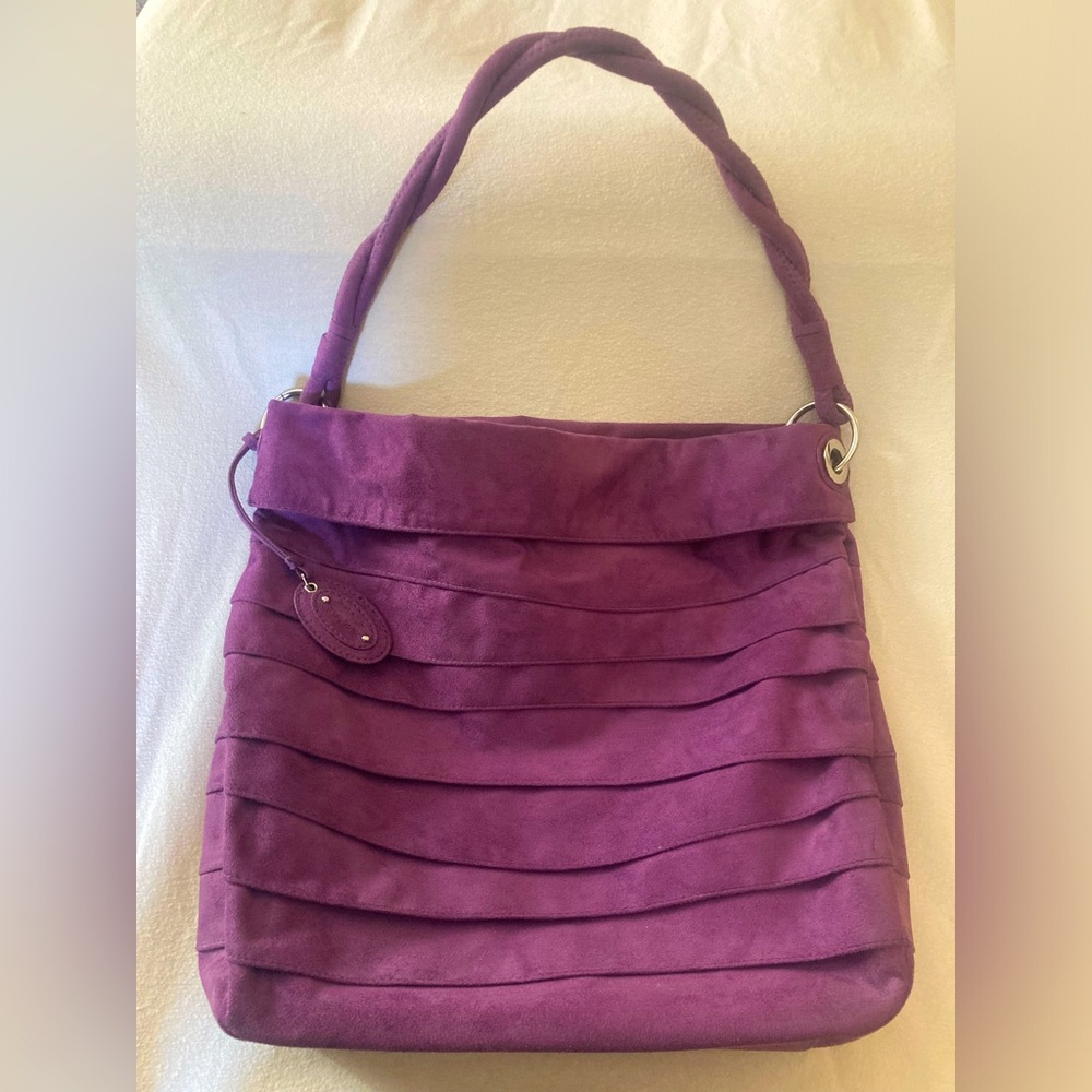 Nine West Purple Tote Bag